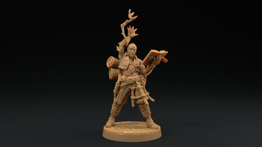 Bamf Tx'Aru | Dragon Trappers Lodge | Hunt for The Last Sea Angel | 32mm Scale Resin Printed Tabletop RPG Figure For DND
