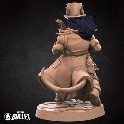 Tiefling Bard | Bite The Bullet | 35mm Scale | Resin Printed Tabletop RPG Miniature Figures | DND | 5E