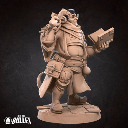 Tiefling Cleric | Bite The Bullet | 35mm Scale | Resin Printed Tabletop RPG Miniature Figures | DND | 5E