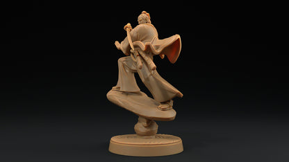 Enlightened Kensei | Dragon Trappers Lodge | Chosen Of The Kami | 32mm Scale Resin Printed Tabletop RPG Figure For DND