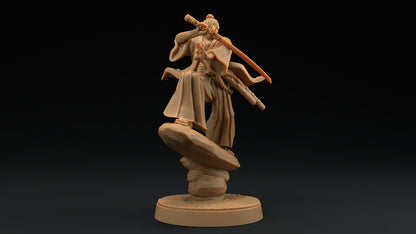 Enlightened Kensei | Dragon Trappers Lodge | Chosen Of The Kami | 32mm Scale Resin Printed Tabletop RPG Figure For DND