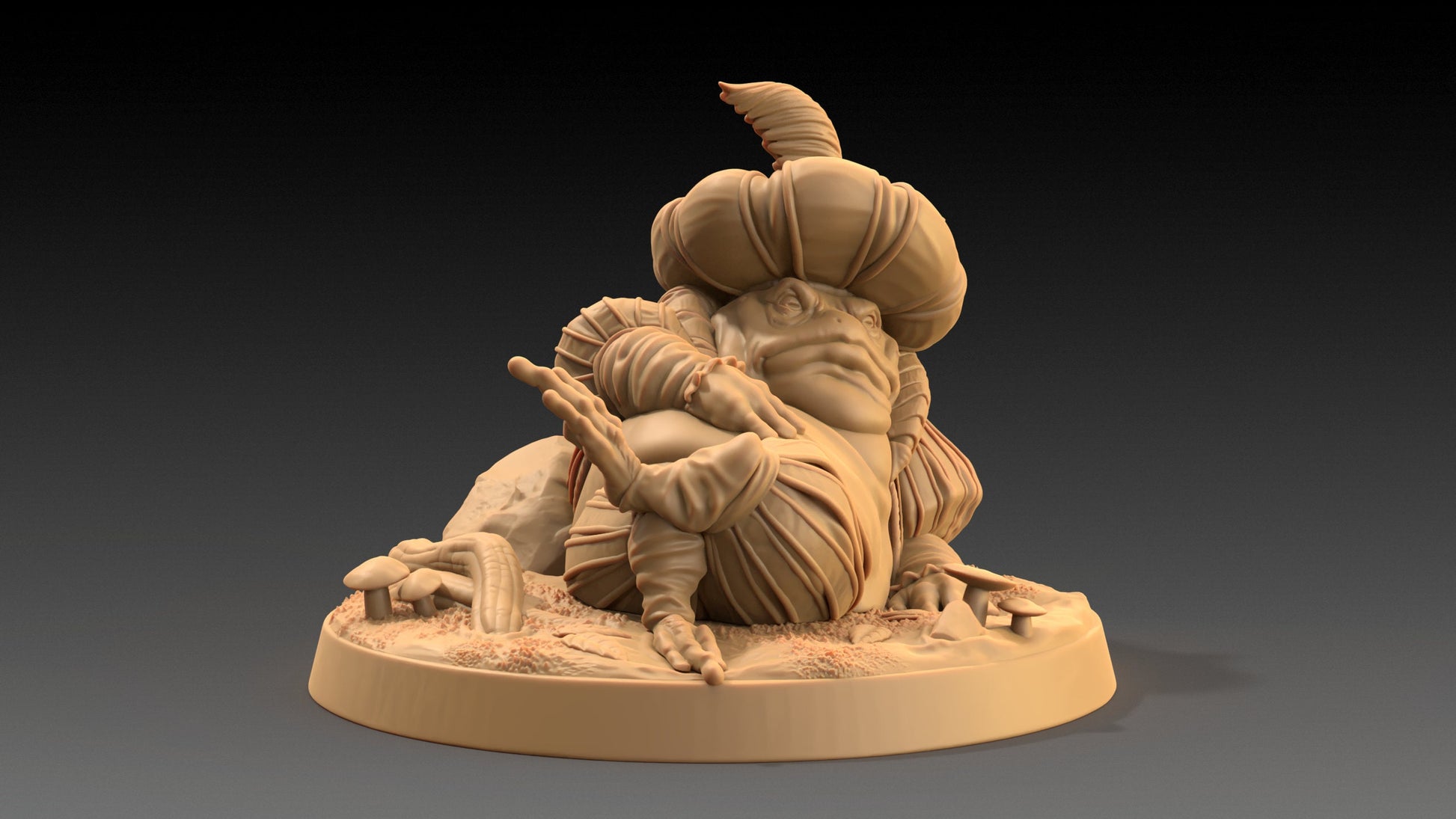Salacious, The Informant | Dragon Trappers Lodge | The Critterfolk of Bluewoods Barrows | 32mm Scale Resin Printed TTRPG Figure For DND