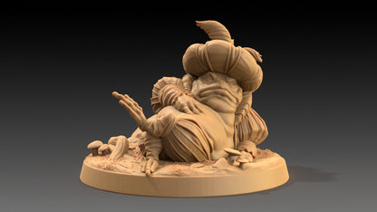Salacious, The Informant | Dragon Trappers Lodge | The Critterfolk of Bluewoods Barrows | 32mm Scale Resin Printed TTRPG Figure For DND