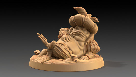 Salacious, The Informant | Dragon Trappers Lodge | The Critterfolk of Bluewoods Barrows | 32mm Scale Resin Printed TTRPG Figure For DND