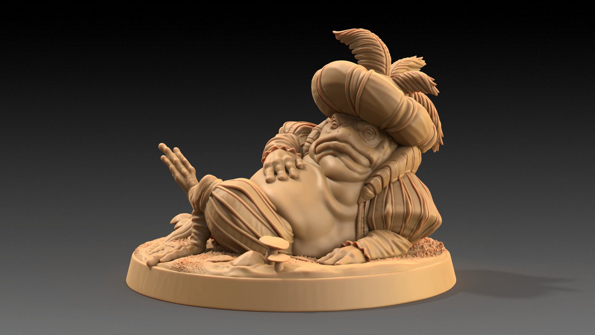 Salacious, The Informant | Dragon Trappers Lodge | The Critterfolk of Bluewoods Barrows | 32mm Scale Resin Printed TTRPG Figure For DND