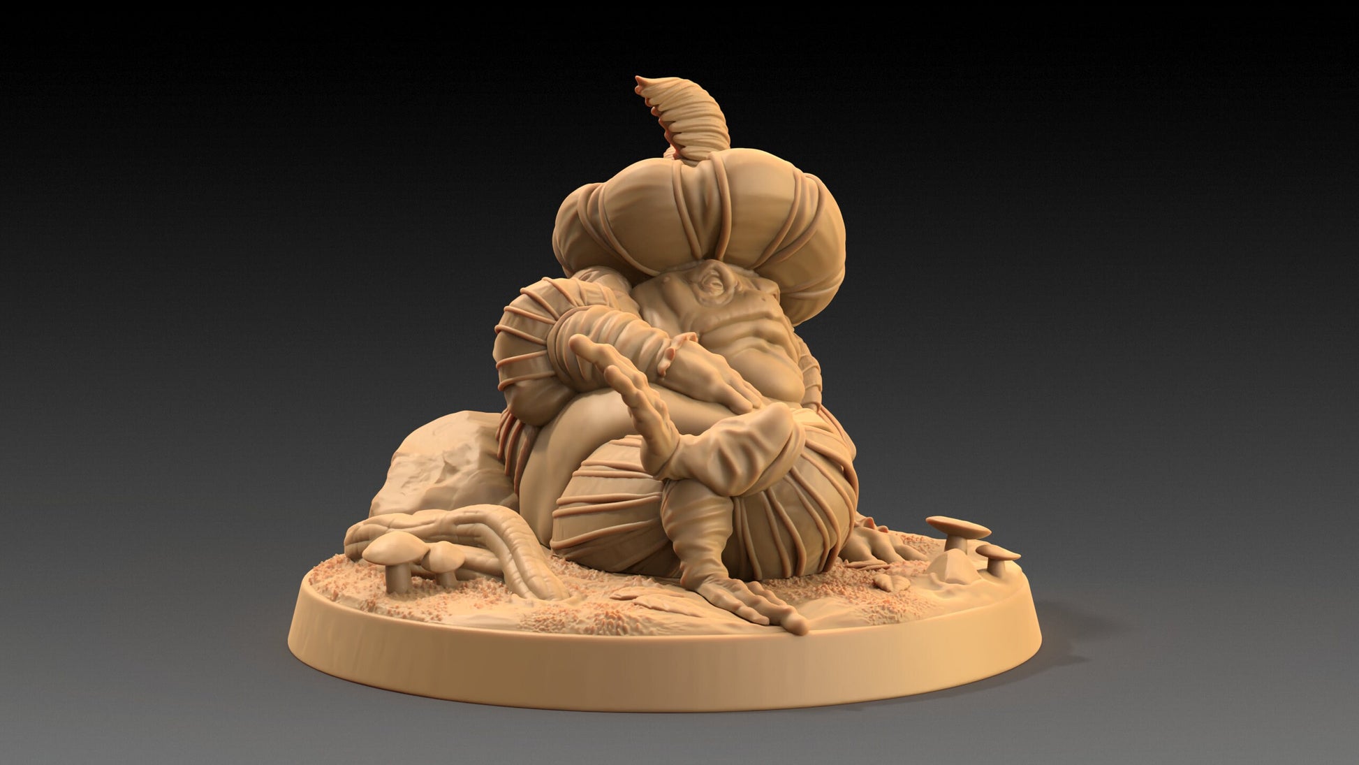Salacious, The Informant | Dragon Trappers Lodge | The Critterfolk of Bluewoods Barrows | 32mm Scale Resin Printed TTRPG Figure For DND