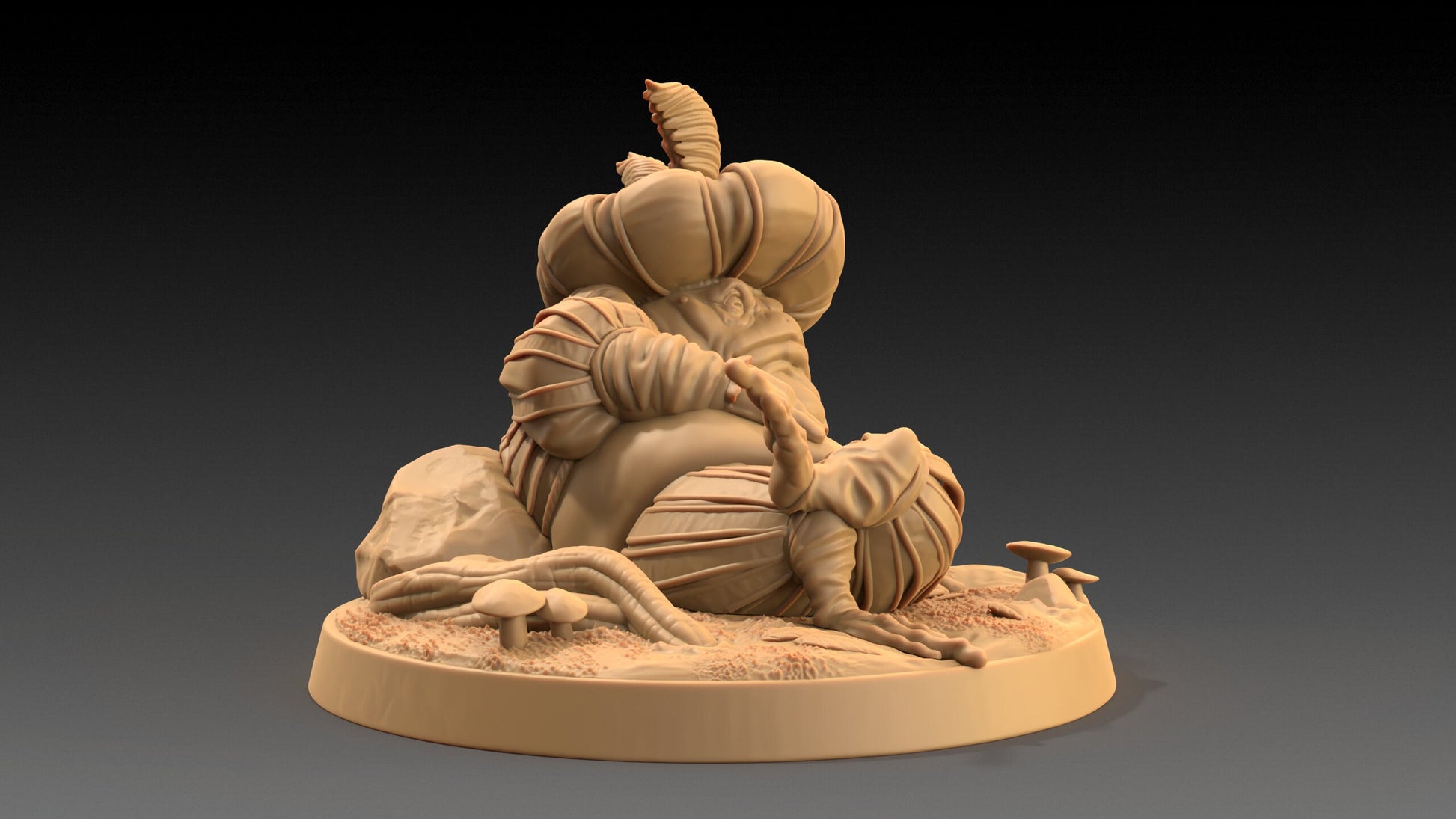 Salacious, The Informant | Dragon Trappers Lodge | The Critterfolk of Bluewoods Barrows | 32mm Scale Resin Printed TTRPG Figure For DND
