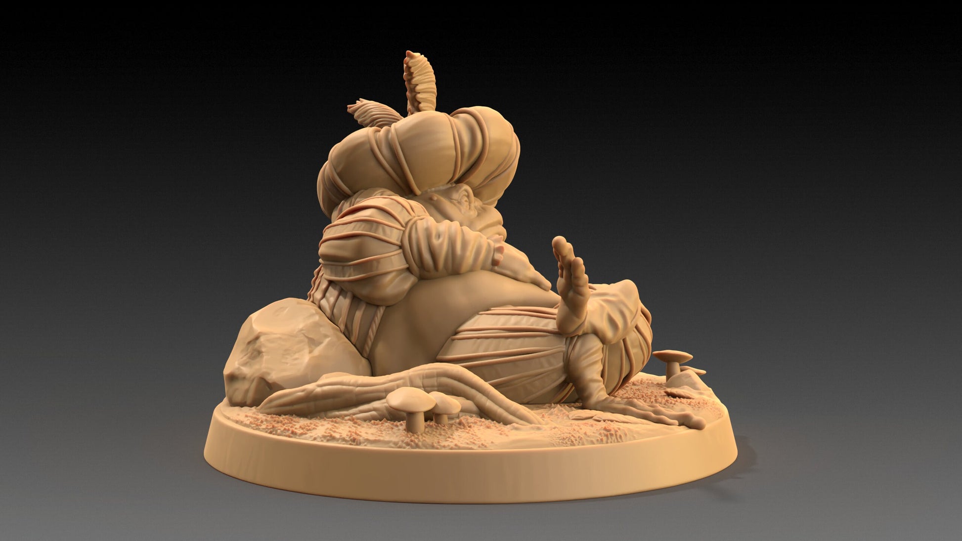 Salacious, The Informant | Dragon Trappers Lodge | The Critterfolk of Bluewoods Barrows | 32mm Scale Resin Printed TTRPG Figure For DND