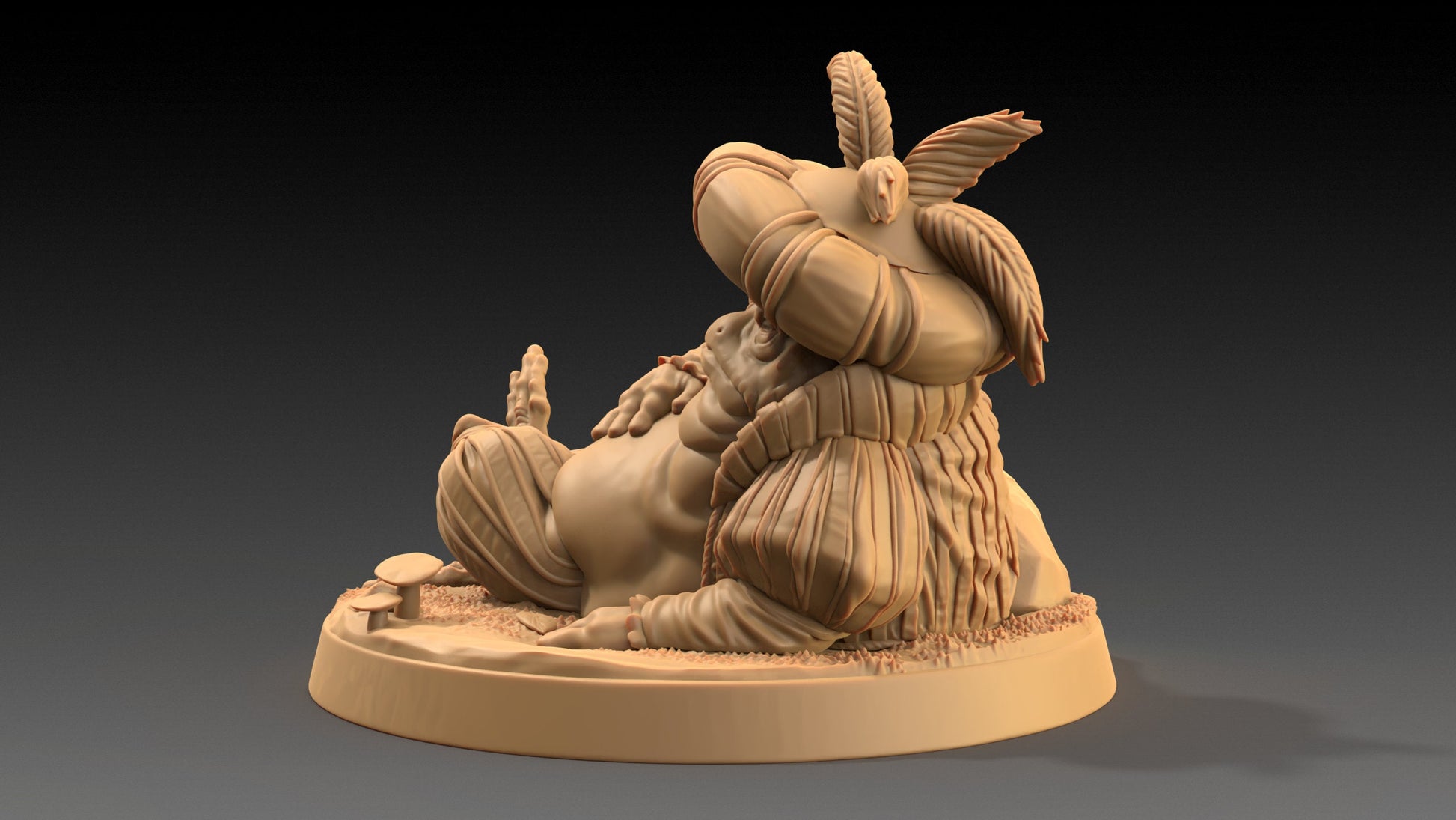 Salacious, The Informant | Dragon Trappers Lodge | The Critterfolk of Bluewoods Barrows | 32mm Scale Resin Printed TTRPG Figure For DND