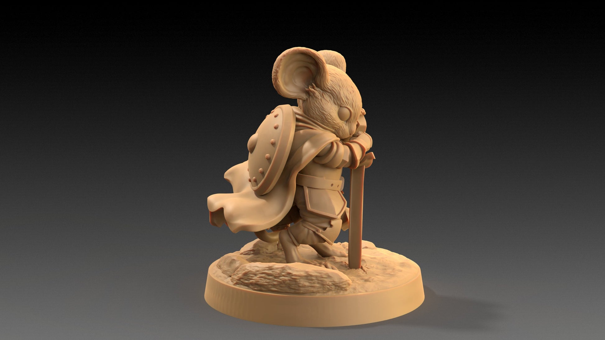The Protectors Set | Dragon Trappers Lodge | The Critterfolk of Bluewoods Barrows | 32mm Scale Resin Printed TTRPG Figure For DND