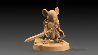 The Protectors Set | Dragon Trappers Lodge | The Critterfolk of Bluewoods Barrows | 32mm Scale Resin Printed TTRPG Figure For DND