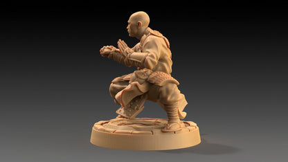 Ki Masters Set | Dragon Trappers Lodge | Chosen Of The Kami | 32mm Scale Resin Printed Tabletop RPG Figure For DND