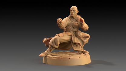 Ki Masters Set | Dragon Trappers Lodge | Chosen Of The Kami | 32mm Scale Resin Printed Tabletop RPG Figure For DND
