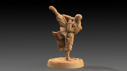 Ki Masters Set | Dragon Trappers Lodge | Chosen Of The Kami | 32mm Scale Resin Printed Tabletop RPG Figure For DND