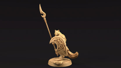 Moon Guard Set | Dragon Trappers Lodge | The Moon Enclave | 32mm Scale Resin Printed Tabletop RPG Figure For DND