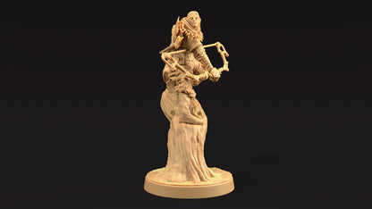 Lyklor, Master Hunter | Dragon Trappers Lodge | Journey Through The Direlands | 32mm Scale Resin Printed Tabletop RPG Figure For DND