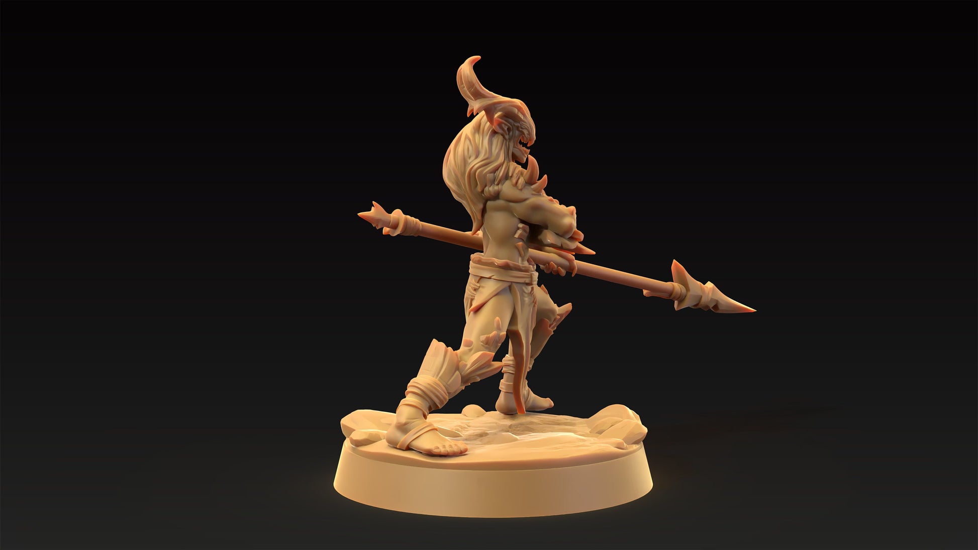 Dire Elves Set | Dragon Trappers Lodge | Journey Through The Direlands | 32mm Scale Resin Printed Tabletop RPG Figure For DND