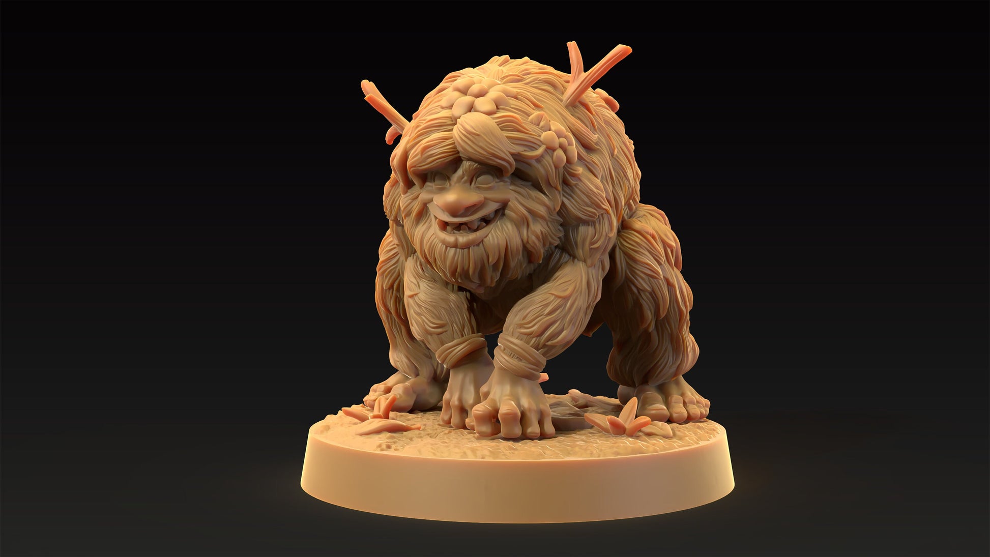 Bitey | Dragon Trappers Lodge | Journey Through The Direlands | 32mm Scale Resin Printed Tabletop RPG Figure For DND