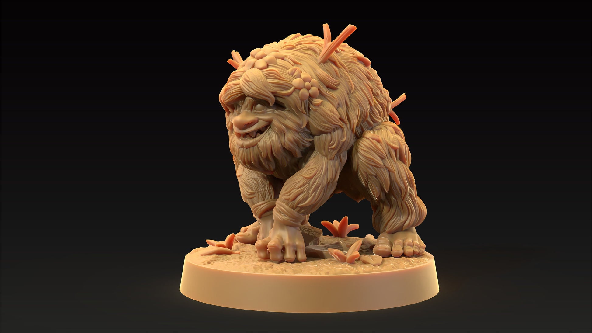 Bitey | Dragon Trappers Lodge | Journey Through The Direlands | 32mm Scale Resin Printed Tabletop RPG Figure For DND