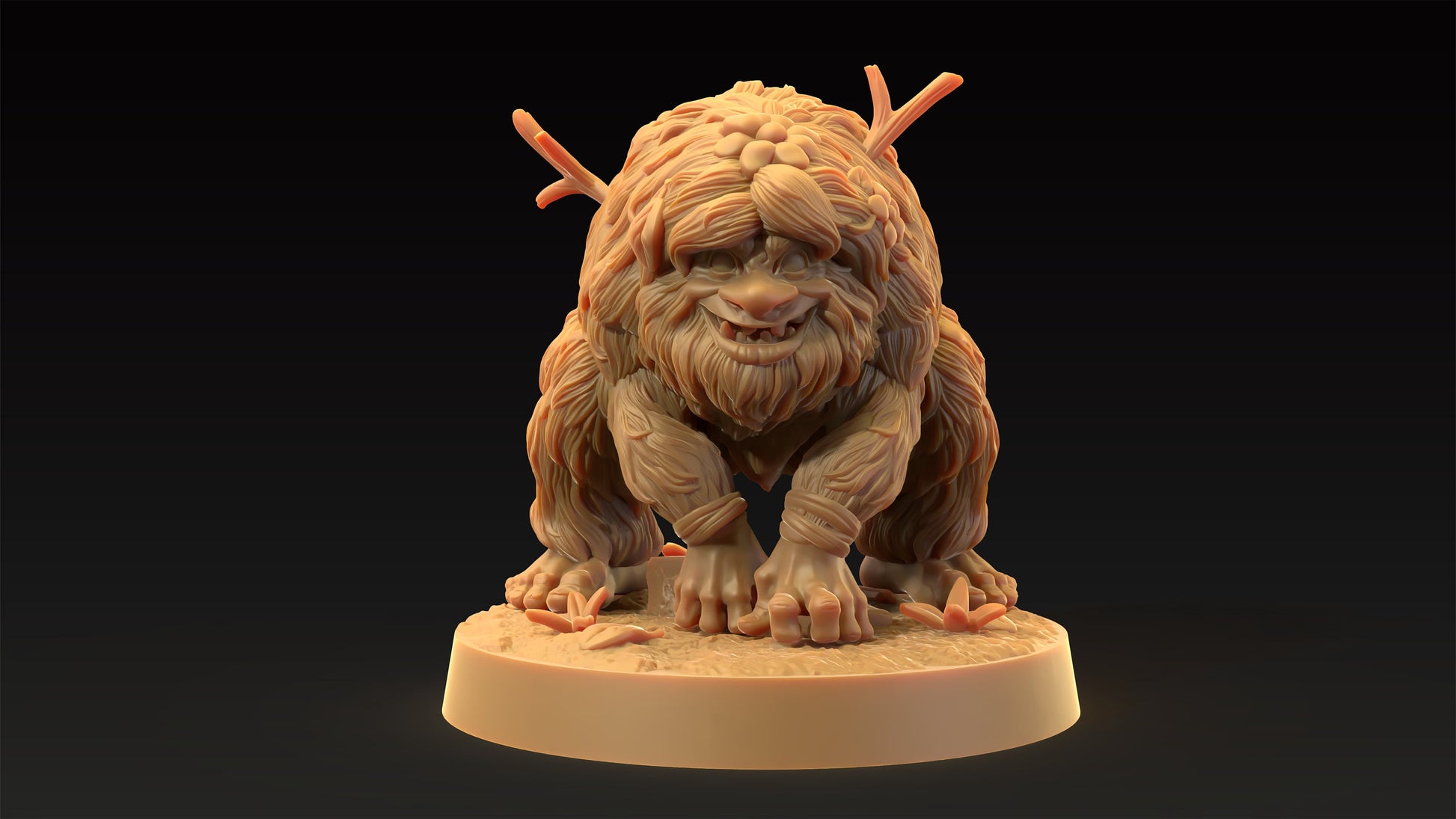 Bitey | Dragon Trappers Lodge | Journey Through The Direlands | 32mm Scale Resin Printed Tabletop RPG Figure For DND