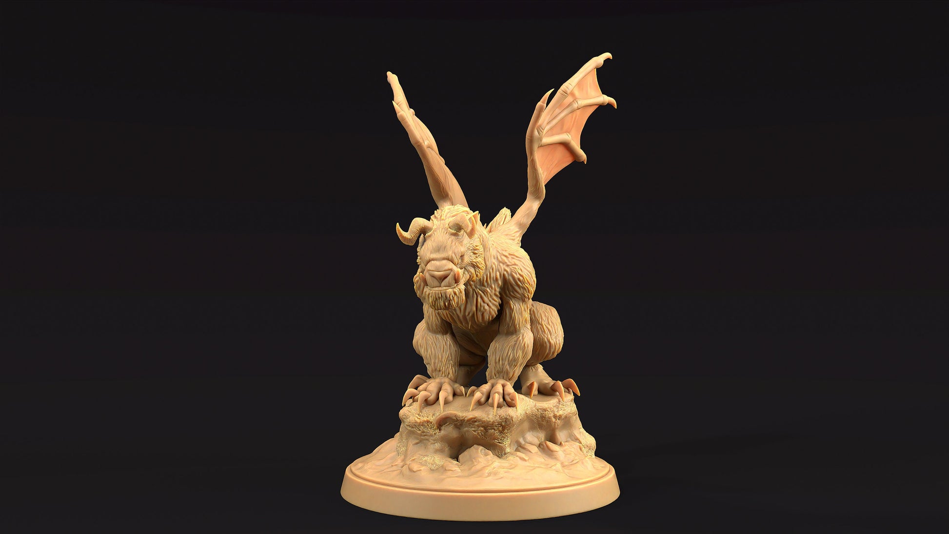Dire Ferret Drake | Dragon Trappers Lodge | Journey Through The Direlands | 32mm Scale Resin Printed Tabletop RPG Figure For DND