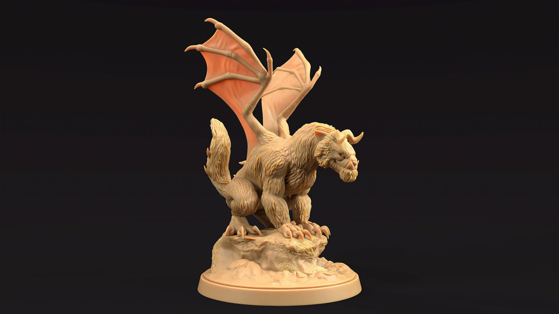 Dire Ferret Drake | Dragon Trappers Lodge | Journey Through The Direlands | 32mm Scale Resin Printed Tabletop RPG Figure For DND