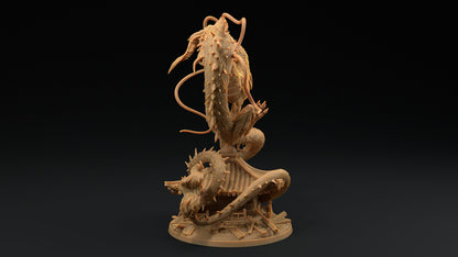Large Wind Dragon | Dragon Trappers Lodge | Chosen Of The Kami | 32mm Scale Resin Printed Tabletop RPG Figure For DND