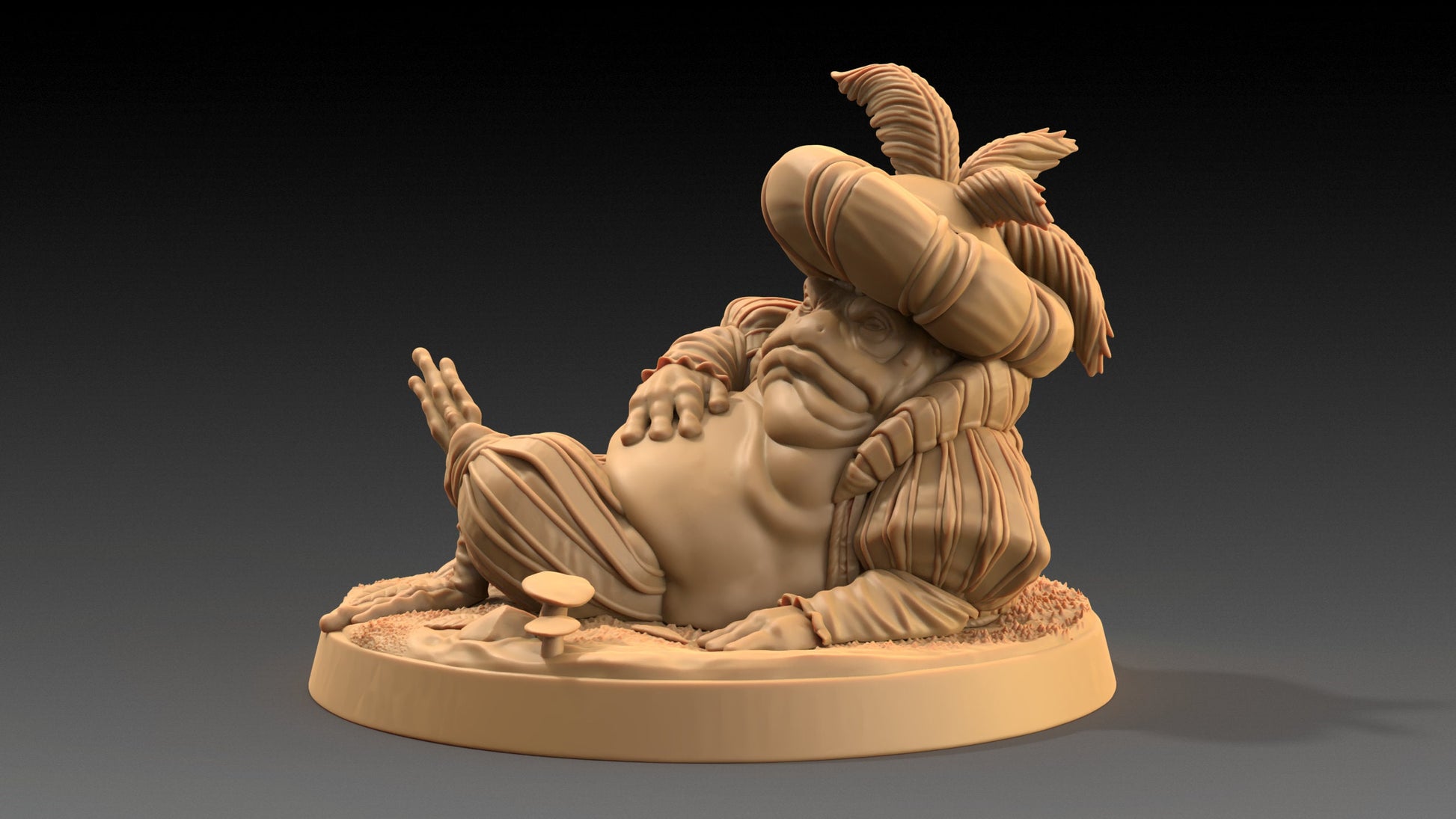 Salacious, The Informant | Dragon Trappers Lodge | The Critterfolk of Bluewoods Barrows | 32mm Scale Resin Printed TTRPG Figure For DND