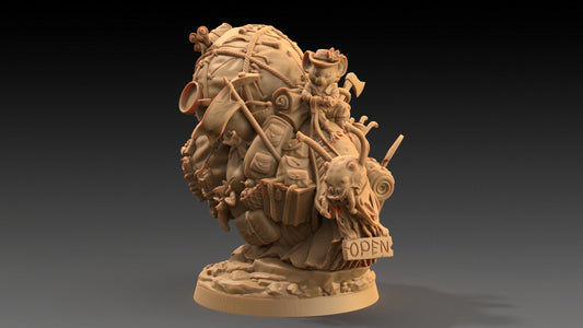 Thimbles Squeakerson | Dragon Trappers Lodge | The Critterfolk of Bluewoods Barrows | 32mm Scale Resin Printed TTRPG Figure For DND