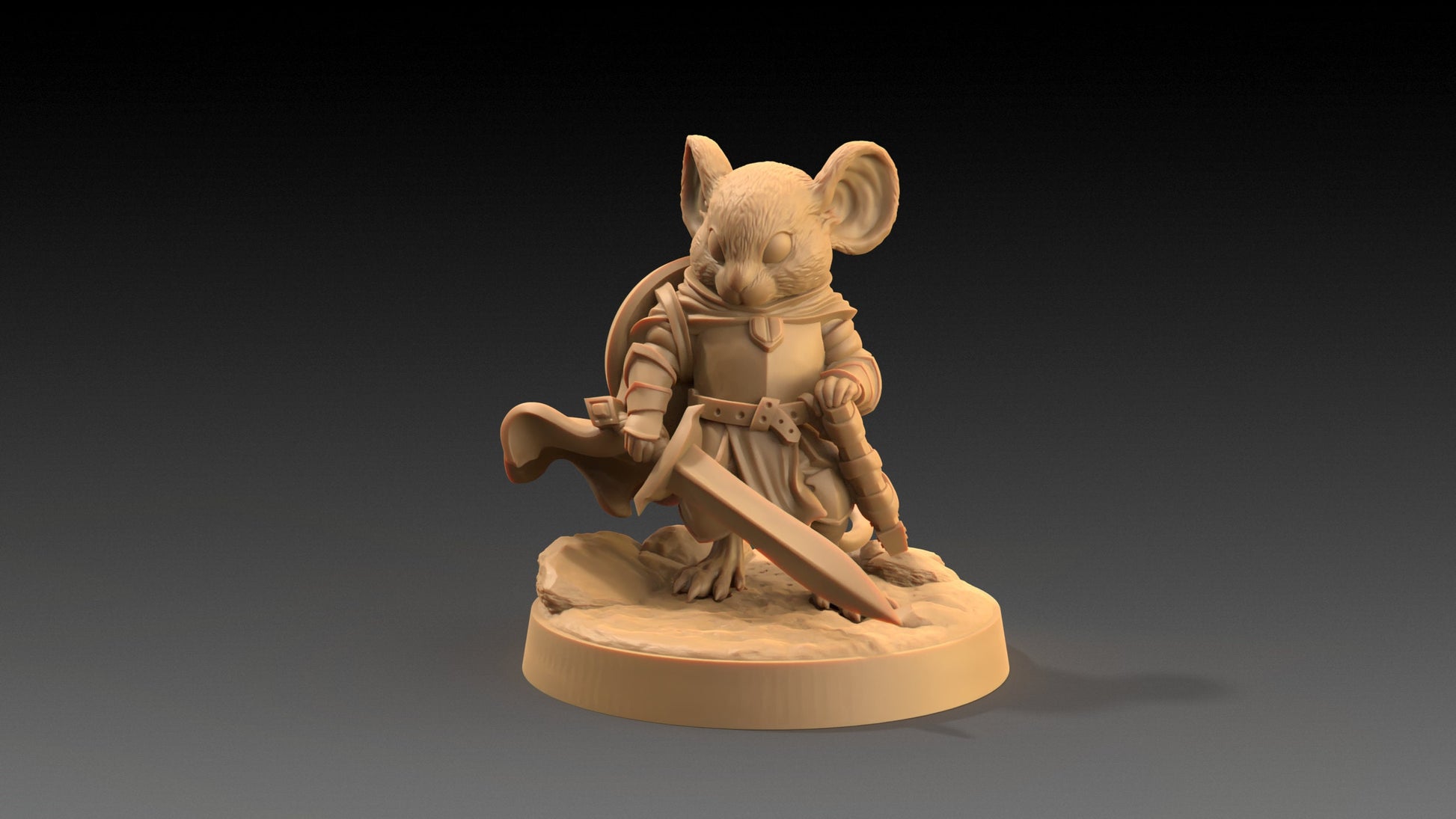The Protectors Set | Dragon Trappers Lodge | The Critterfolk of Bluewoods Barrows | 32mm Scale Resin Printed TTRPG Figure For DND