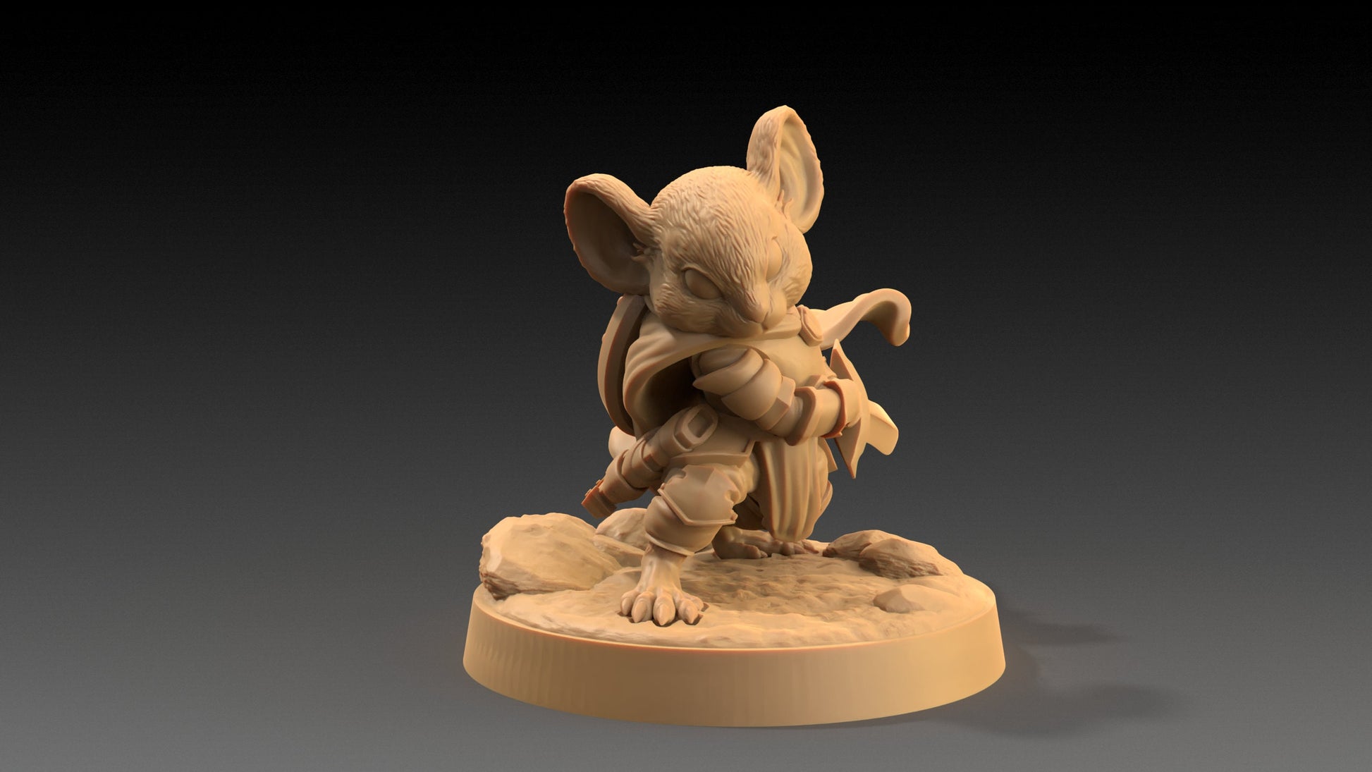 The Protectors Set | Dragon Trappers Lodge | The Critterfolk of Bluewoods Barrows | 32mm Scale Resin Printed TTRPG Figure For DND