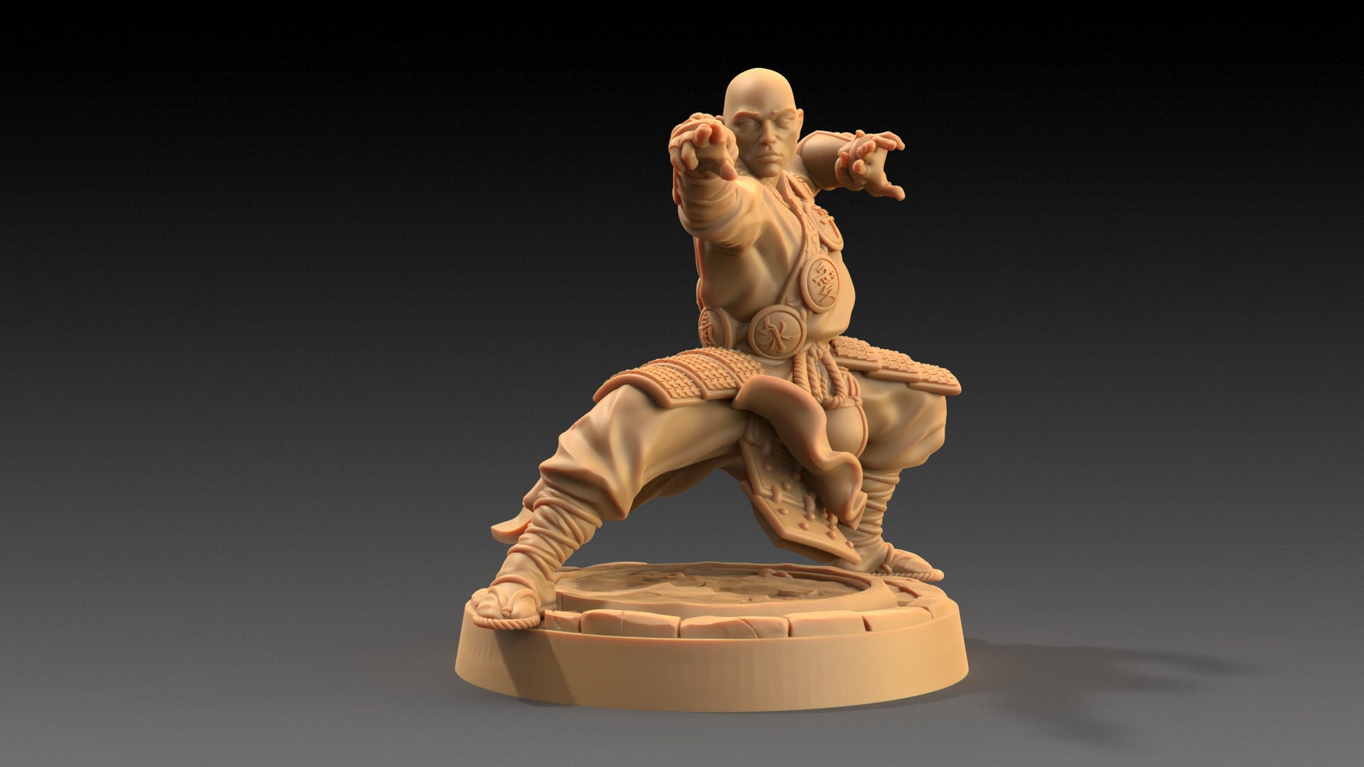 Ki Masters Set | Dragon Trappers Lodge | Chosen Of The Kami | 32mm Scale Resin Printed Tabletop RPG Figure For DND