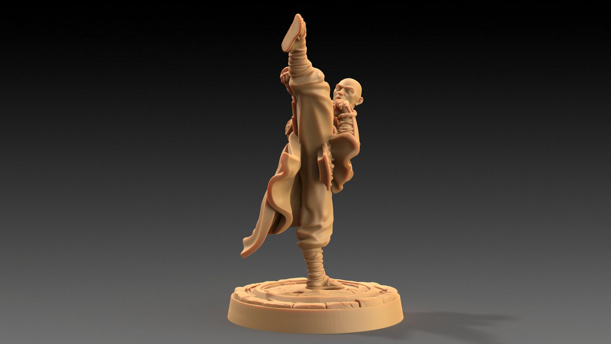 Ki Masters Set | Dragon Trappers Lodge | Chosen Of The Kami | 32mm Scale Resin Printed Tabletop RPG Figure For DND
