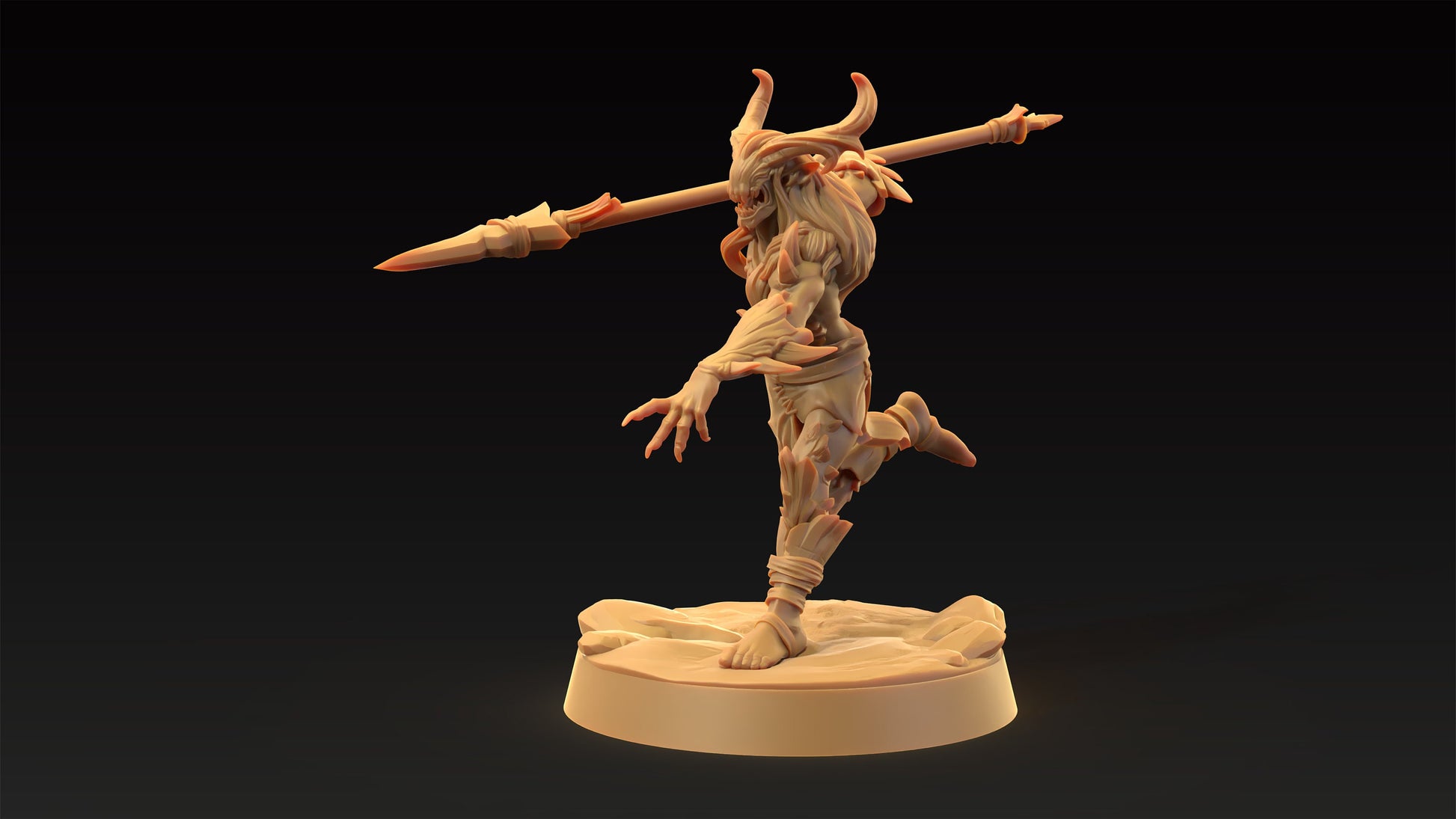 Dire Elves Set | Dragon Trappers Lodge | Journey Through The Direlands | 32mm Scale Resin Printed Tabletop RPG Figure For DND