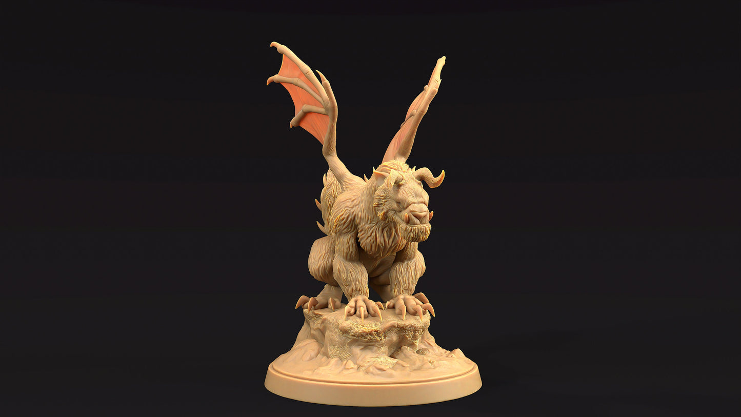 Dire Ferret Drake | Dragon Trappers Lodge | Journey Through The Direlands | 32mm Scale Resin Printed Tabletop RPG Figure For DND