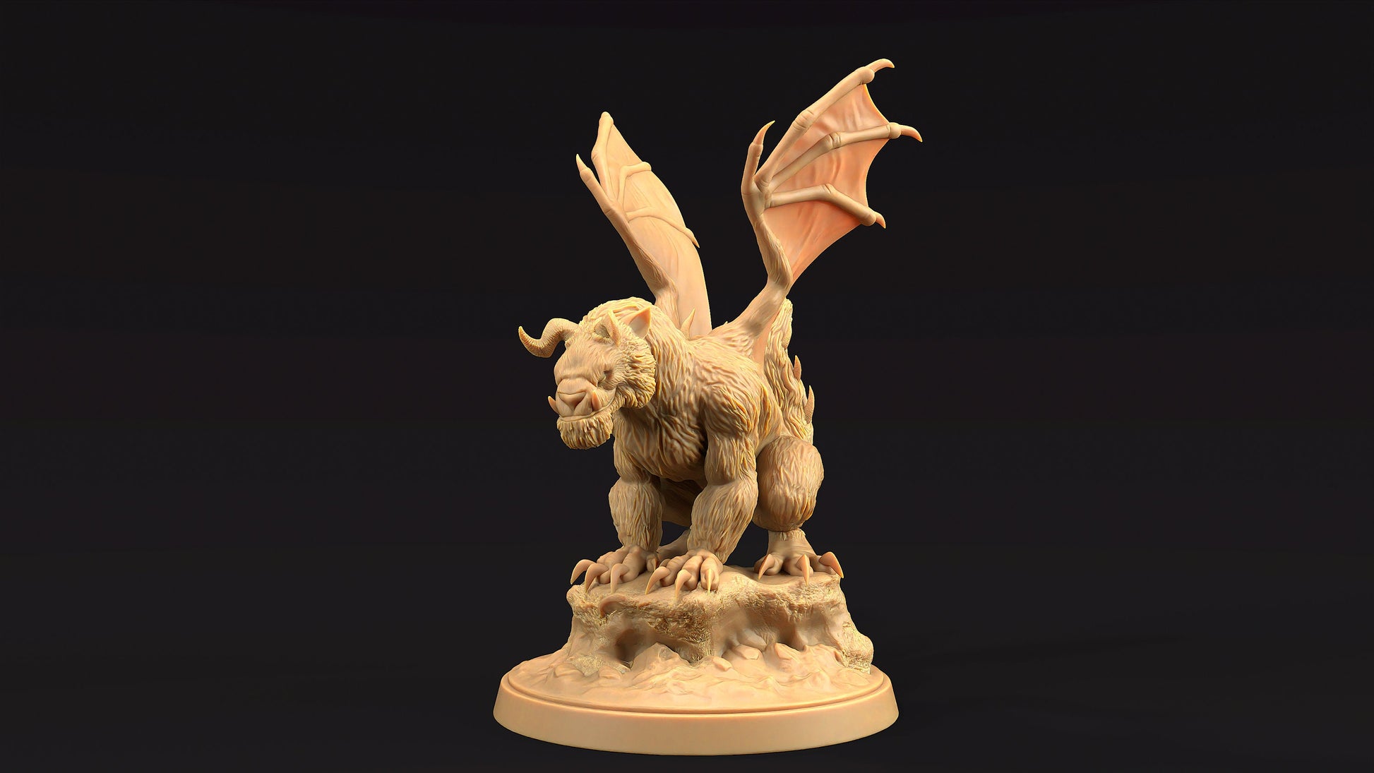Dire Ferret Drake | Dragon Trappers Lodge | Journey Through The Direlands | 32mm Scale Resin Printed Tabletop RPG Figure For DND