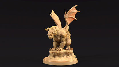 Dire Ferret Drake | Dragon Trappers Lodge | Journey Through The Direlands | 32mm Scale Resin Printed Tabletop RPG Figure For DND