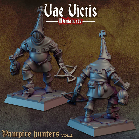 Cult Hunter | Vae Victis Miniatures | 32mm Scale Resin Printed Tabletop RPG Figures for Tabletop Roleplaying or Wargaming