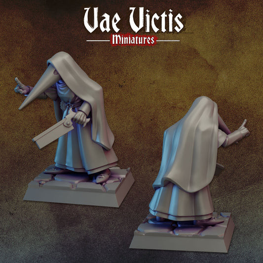 Field Surgeon | Vae Victis Miniatures | 32mm Scale Resin Printed Tabletop RPG Figures for Tabletop Roleplaying or Wargaming