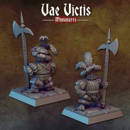 Halfling Elite Set | Vae Victis Miniatures | 32mm Scale Resin Printed Tabletop RPG Figures for Tabletop Roleplaying or Wargaming