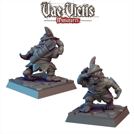 Halfling Scout | Vae Victis Miniatures | 32mm Scale Resin Printed Tabletop RPG Figures for Tabletop Roleplaying or Wargaming