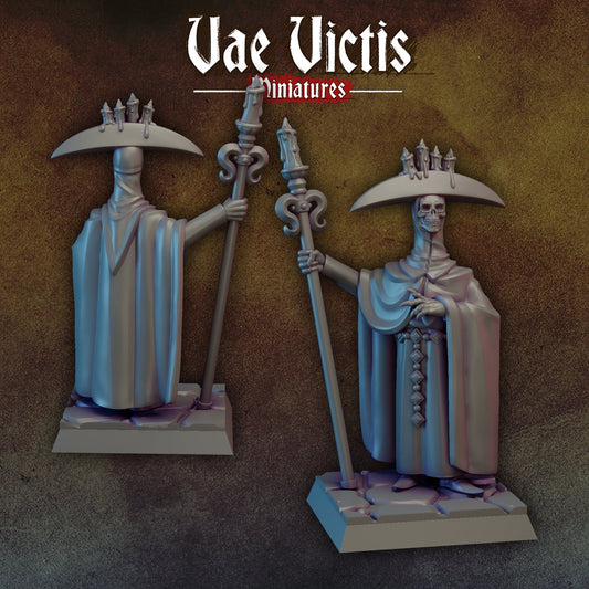 Skull Knight | Vae Victis Miniatures | 32mm Scale Resin Printed Tabletop RPG Figures for Tabletop Roleplaying or Wargaming