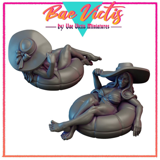 Summer Bae | Bae Victis | Vae Victis Miniatures | 32mm and 75mm Scale Resin Printed Tabletop RPG Figures for Tabletop RPG's