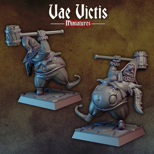 Corrupted Clown | Vae Victis Miniatures | 32mm Scale Resin Printed Tabletop RPG Figures for Tabletop Roleplaying or Wargaming