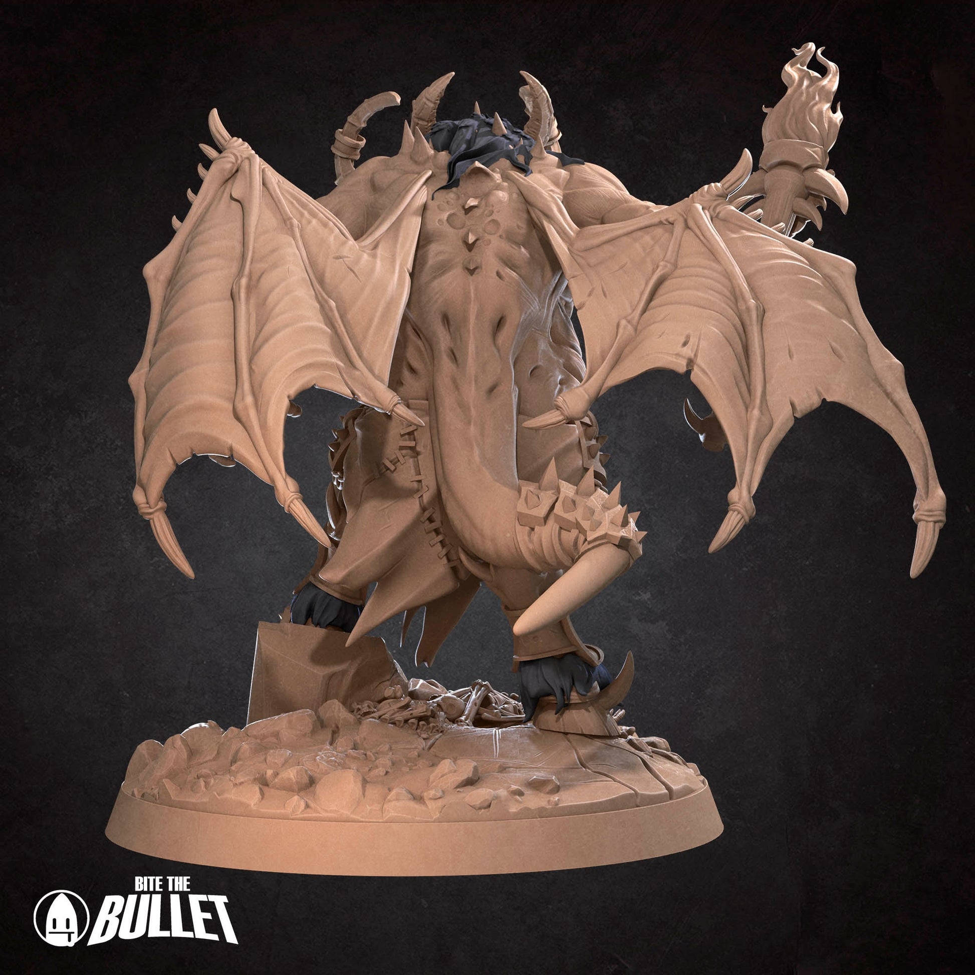 Blood Boss | Bite The Bullet | 35mm Scale | Resin Printed Tabletop RPG Miniature Figures | DND | 5E