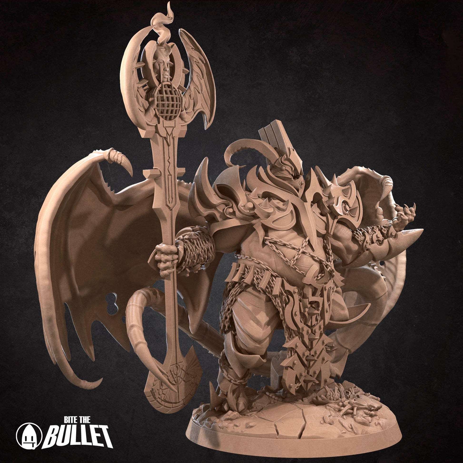Fear Boss | Bite The Bullet | 35mm Scale | Resin Printed Tabletop RPG Miniature Figures | DND | 5E