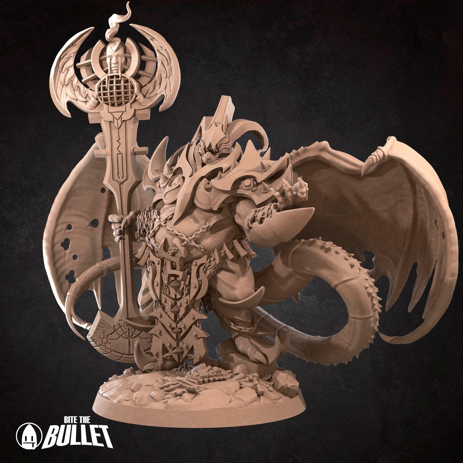 Fear Boss | Bite The Bullet | 35mm Scale | Resin Printed Tabletop RPG Miniature Figures | DND | 5E