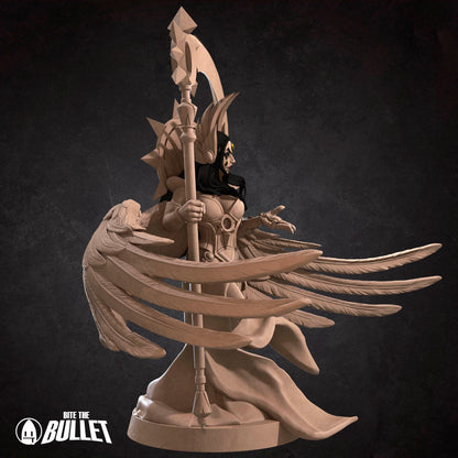 Death Angel Boss | NSFW Option | Bite The Bullet | 35mm Scale | Resin Printed Tabletop RPG Miniature Figures | DND | 5E