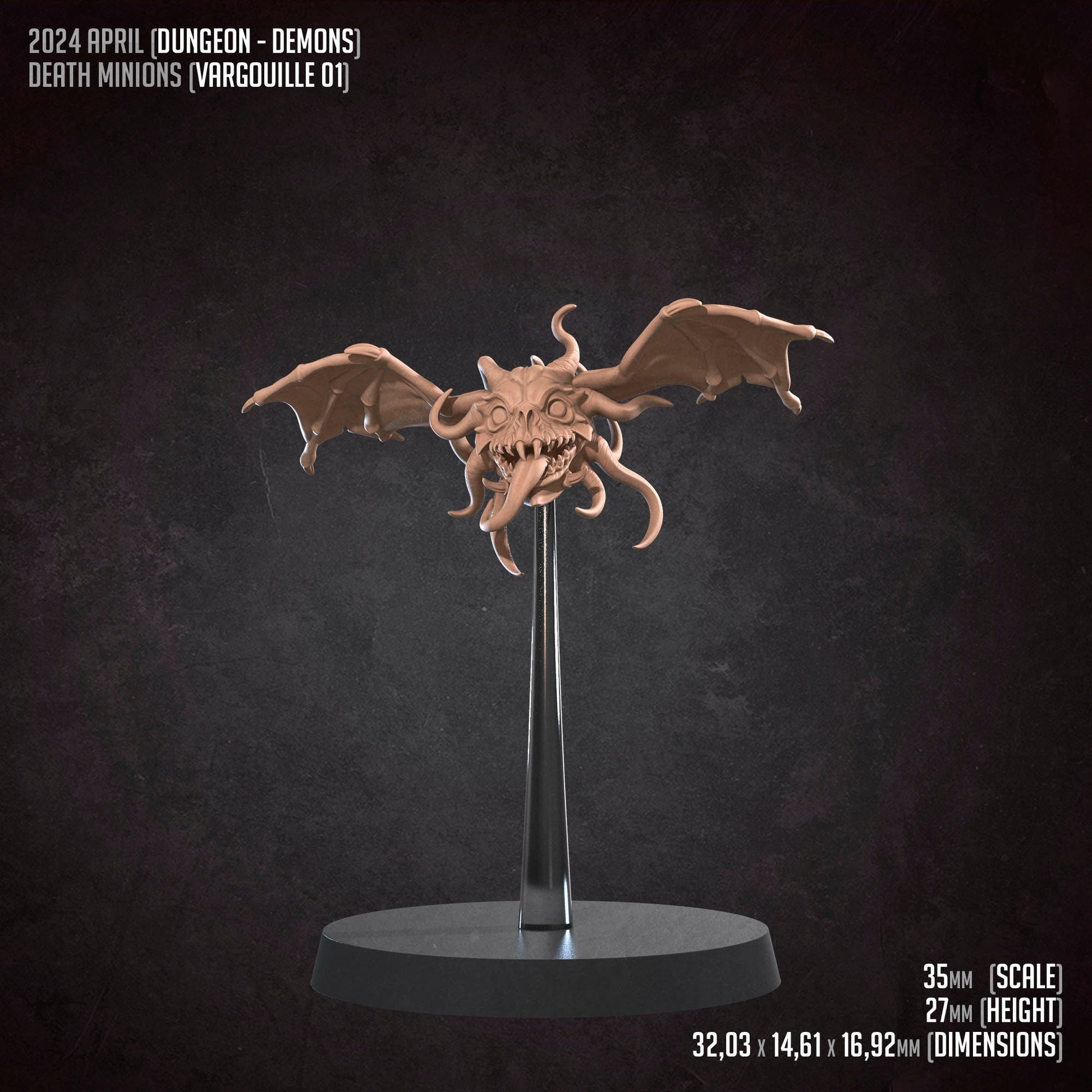Death Minions Set | Bite The Bullet | 35mm Scale | Resin Printed Tabletop RPG Miniature Figures | DND | 5E