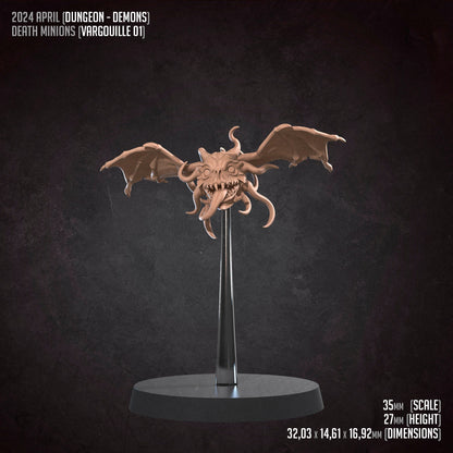 Death Minions Set | Bite The Bullet | 35mm Scale | Resin Printed Tabletop RPG Miniature Figures | DND | 5E